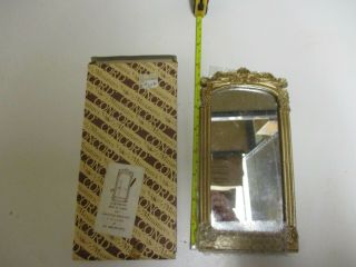 Vintage Concord Miniatures Full Length Mirror Dollhouse Furniture 7692