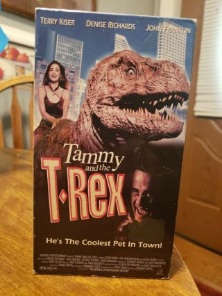 Tammy And The T - Rex Vhs.  Rare Plays Great Denise Richards Paul Walker
