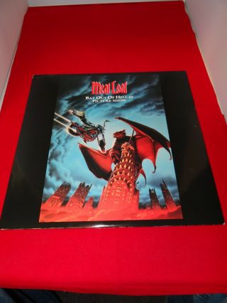 Meatloaf " Bat Out Of Hell Ii Picture Show " Laserdisc - Very Rare Music -