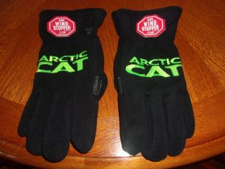 Vintage Arctic Cat Fleece Gloves Artic