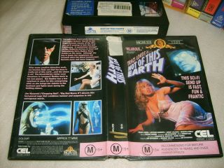 Vhs Not Of This Earth (traci Lords) Rare 1988 Australian Mgm/ua - Horror/scifi