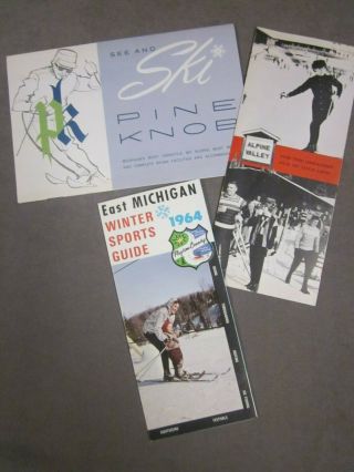 Downhill Snow Skiing In The 1960s Michigan Alpine Valley Pine Knob