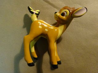 Rare Disney Bambi Ceramic Porcelain Figure