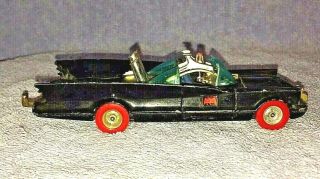 Vintage Corgi 267 Die Cast Rare Red Wheel Batmobile Toy Car Gt Britain 1972