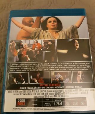 Rare MARK of the WITCH Blu - ray Code Red 1970 Horror Cond 2