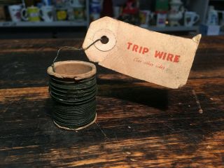 Brt Rare Ww2 World War 2 British & Australian Issued Trip Wire & Tags