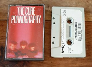 The Cure,  Pornography,  Rare 1st On Friction White Paper Labels