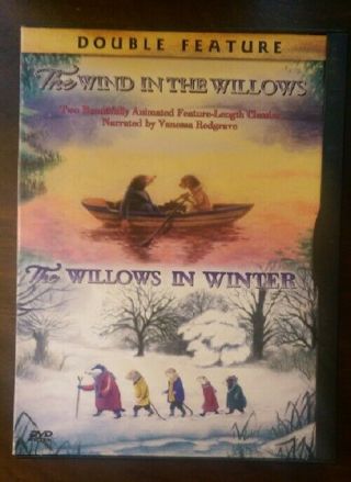 Wind In The Willows / Willows In Winter Dvd Out Of Print Rare Double Feature Oop