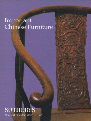 Important Chinese Furniture Sotheby 