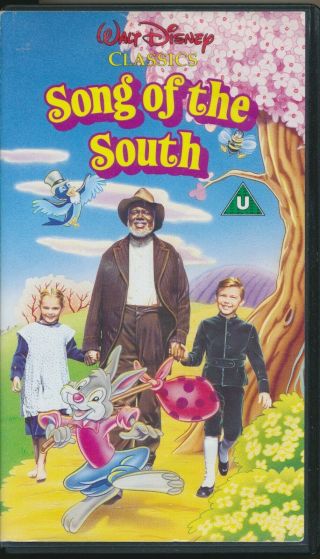 Song Of The South Disney Classic With Holograms Rare Uk Pal Vhs