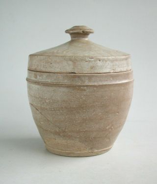 Very Rare Chinese Song / Yuan Dynasty Qingbai Large Covered Jar