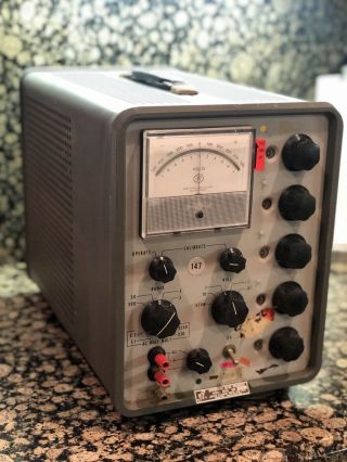 Vintage RARE John Fluke Model 803 (B) AC/DC Differential Voltmeter 2