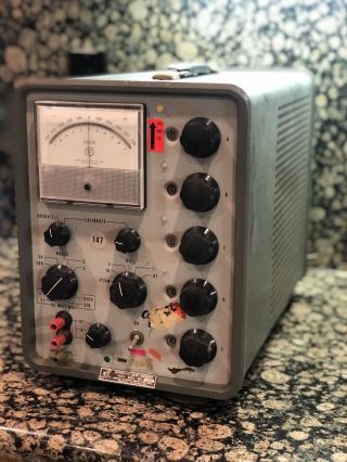 Vintage RARE John Fluke Model 803 (B) AC/DC Differential Voltmeter 3