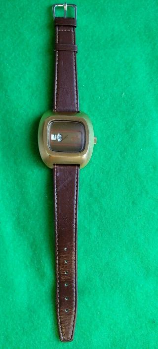 Rare Cronel Jump Hour Watch Automatic