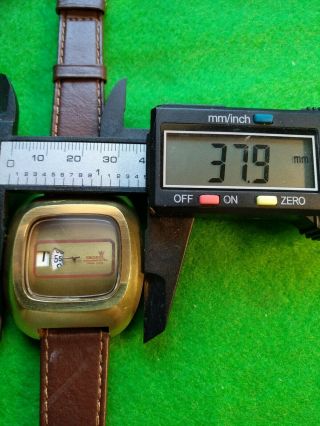 Rare Cronel Jump Hour Watch Automatic 3