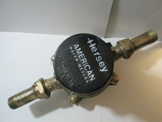 Antique Hersey Co.  - American Water Meters Div - 3/4 " Serial No.  7918214 - Usa