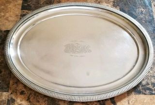 Gorham Co.  Silver Soldered 12 " Platter