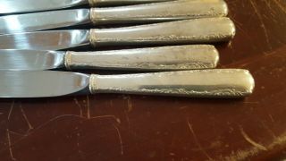1 Gorham Camellia Sterling Silver Handle Dinner Knife 9 "