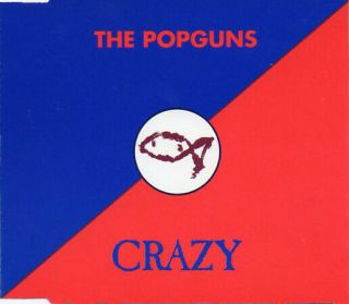 The Popguns Crazy Rare 3 Track Cd Single Dong77cd