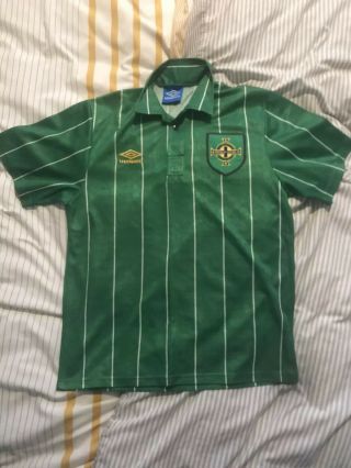 Northern Ireland 92/94 Home Football Shirt (m) Soccer Jersey Umbro Rare