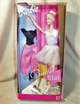 Ballet Star Barbie 2000 Nos Nrfb Box 8457