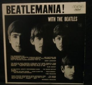 The Beatles - Beatlemania - With The Beatles Rare Mono 1963