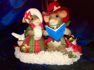 Very Rare Special Edition 98/513 “we Wish You A Merry Christmas” Charming Tails