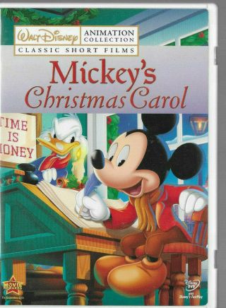 Dvd Disney Rare Christmas Carol Mickey 