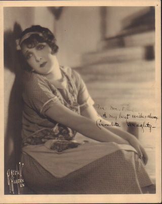Carmelita Geraghty Rare Silent Era Signed Photograph Autograph