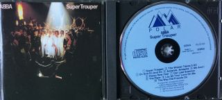 Abba Trouper Very Rare Blue Polar Cd / West Germany/smooth Box/no Barcode