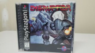 Disruptor (sony Ps1,  1996) Cib Rare Doom Clone 1st Person Shooter.