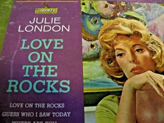 Rare 7 - 1/2 Ips Julie London Love On The Rocks Reel Tape - Liberty Lt 7249
