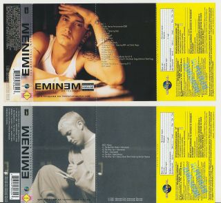 Eminem The Marshall Mathers Lp,  Limited Tour Edition 2 X Cassette 2001 Ru Rare