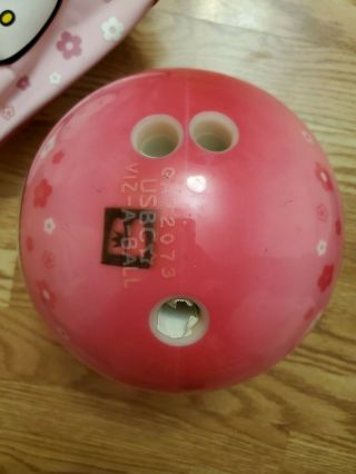 Rare Hello Kitty Bowling Ball With Matching Bag 2004 Edition 10 lb 2
