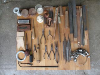 Antique Jewelry And Watch Tools Plus Miscellaneous - 1