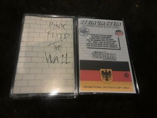 Pink Floyd - The Wall,  Vierzehn - Stein Um Stein - German Cassette Tapes - Rare