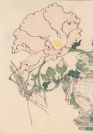 Kawanabe Kyosai,  Authentic,  Antique Woodblock Print—Kyosai Rakuga RARE 2