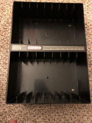 Rare Nintendo Snes 18 Cartridge Storage Game Holder Als 1993