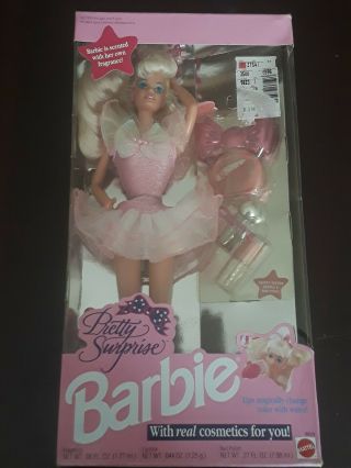 Pretty Surprise Barbie 9823 Mattel 1991 Rare Part Is Loose