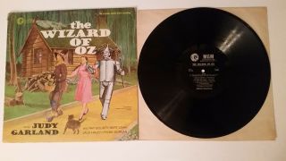 The Wizard Of Oz Soundtrack Lp Mgm Px 104 Rare Black Label Judy Garland