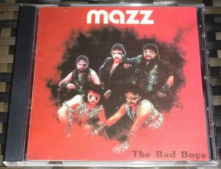 Mazz The Bad Boys Cd Album Capitol Emi Latin Rare Texmex Tejano Tex Mex