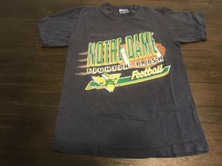 Vintage Notre Dame T Shirt - Mens Small - Rare - Football - Fightin Irish - Ncaa