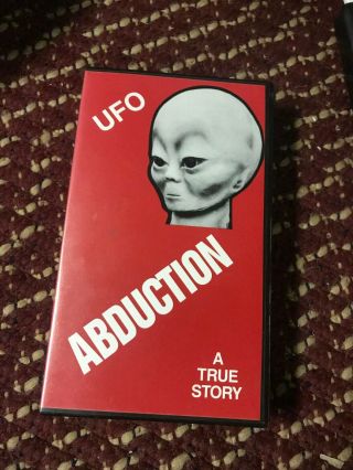 Ufo Abduction A True Story Vhs Oop Rare Big Box Slip