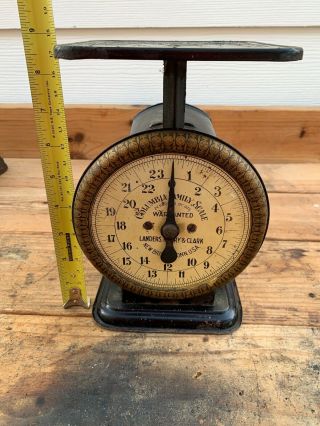 Antique Columbia Family Scale 24 lbs.  Scale - Landers,  Frary & Clark 2