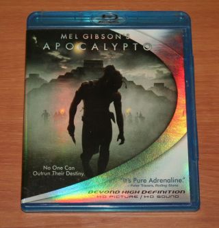 Apocalypto (blu - Ray Disc,  2007) Out Of Print,  Rare