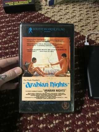 The Arabian Nights Vhs Oop Rare Big Box Slip