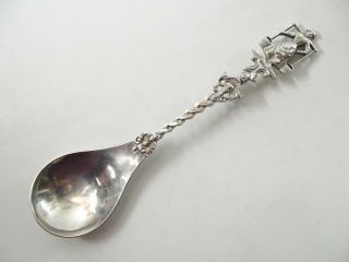 Antique Dutch Silver Spoon Ref 343/10