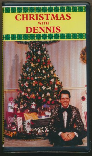 Christmas With Dennis Awe Soon To Be A Holiday Classic Vhs Rare
