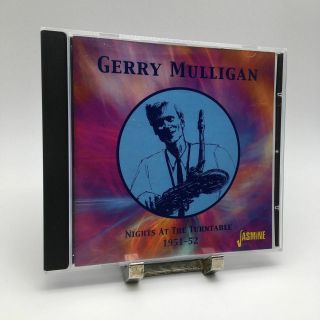 Gerry Mulligan Nights At The Turntable 1951 - 52 Jasmine Rare Cd Album Vgc