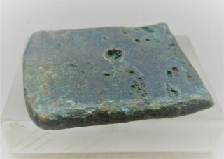 EUROPEAN FINDS ANCIENT ROMAN BRONZE MOUNT WITH DEPICTION OF SOL INVICTUS 2
